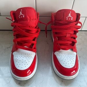 Nike Air Jordan 1 Mid SE GS 'Barcelona Sweater'  DC7248-600  Youth Size 6